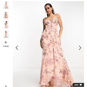 ASOS Floral Maxi Dress
